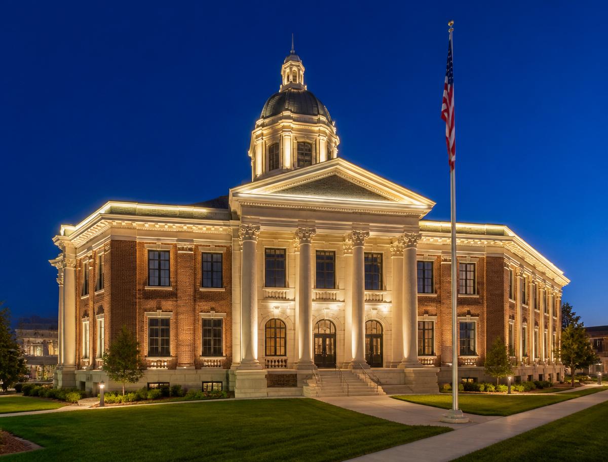 Municipal permanent lighting