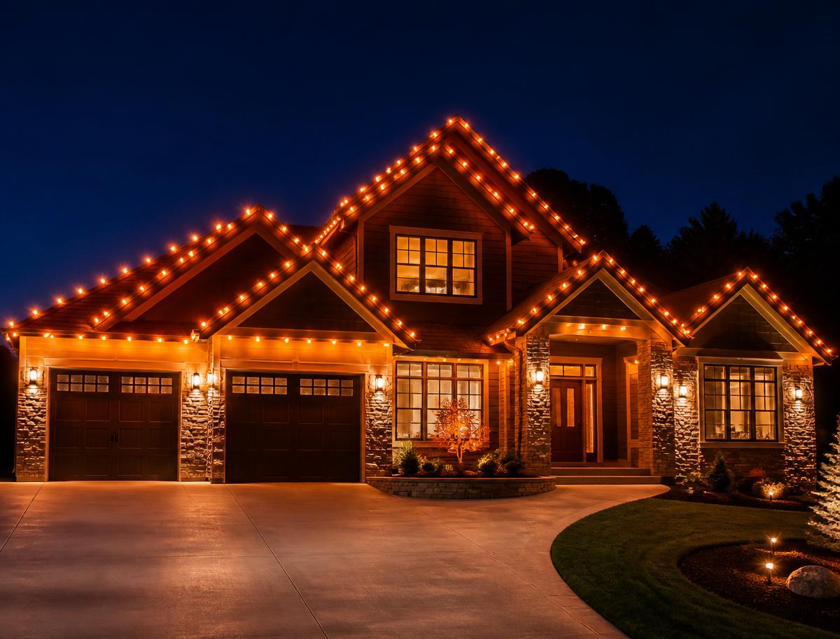Game Day Lighting — Emerald Exteriors
